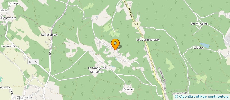 localisation de l'entreprise PERIGORD  GENIE CLIMATIQUE  TRELISSAC