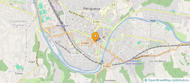 localisation de l'entreprise PERIGORD IMMOBILIER à PERIGUEUX