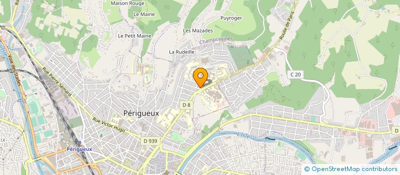 localisation de l'entreprise PERIGORD MEDICAL à PERIGUEUX