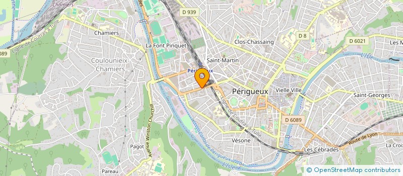 localisation de l'entreprise PERIGORD MILLESIMES TRADITION  PERIGUEUX