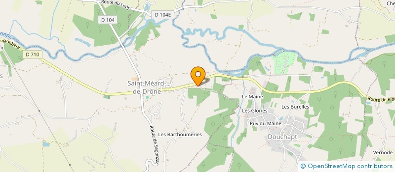 localisation de l'entreprise PERIGORD MONTAGE  VANXAINS