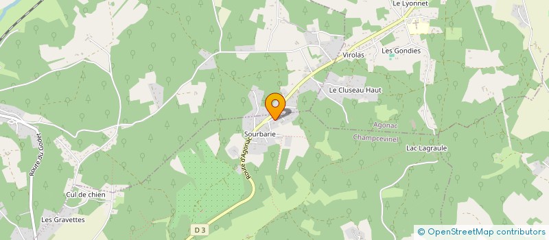 localisation de l'entreprise PERIGORD NOIR  TRELISSAC