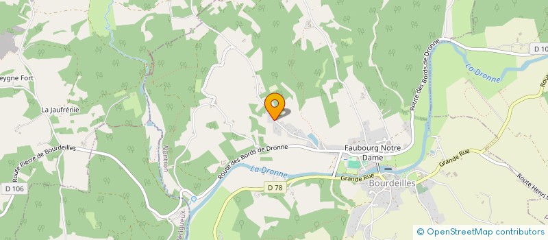 localisation de l'entreprise PERIGORD PERFORMANCES TPE  THIVIERS