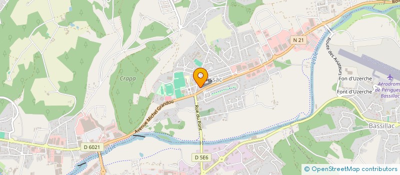 localisation de l'entreprise PERIGORD PORC HOLDING  TRELISSAC