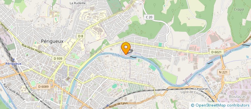 localisation de l'entreprise PERIGORD PROTECTION INCENDIE à TRELISSAC