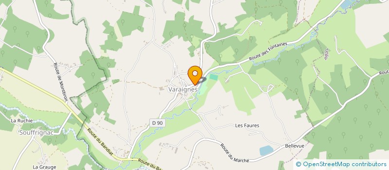 localisation de l'entreprise PERIGORDINDE  VARAIGNES