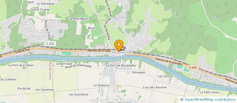 localisation de l'entreprise PERIGOVET à MOULEYDIER