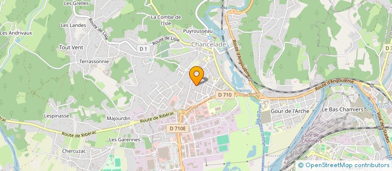 localisation de l'entreprise PERIGUEUX FOOD  CHANCELADE