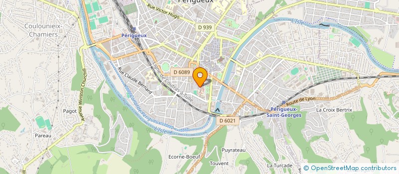 localisation de l'entreprise PERIGUEUX SCRABBLE  PERIGUEUX