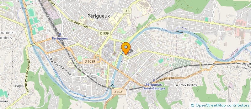 localisation de l'entreprise PERIGUEUX VOLLEY  PERIGUEUX