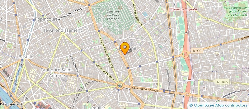 localisation de l'entreprise PERIH  PARIS