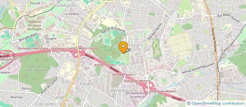 localisation de l'entreprise PERIKLAIS  TALENCE