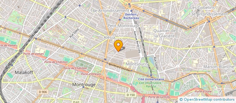 localisation de l'entreprise PERILAUR à PARIS