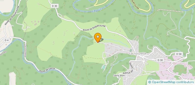 localisation de l'entreprise PERILHOU  RICHARD  LACROUZETTE