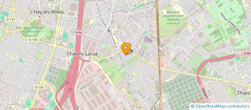 localisation de l'entreprise PERILLAT-AMEDEE COUX INDIVISION  CHEVILLY-LARUE