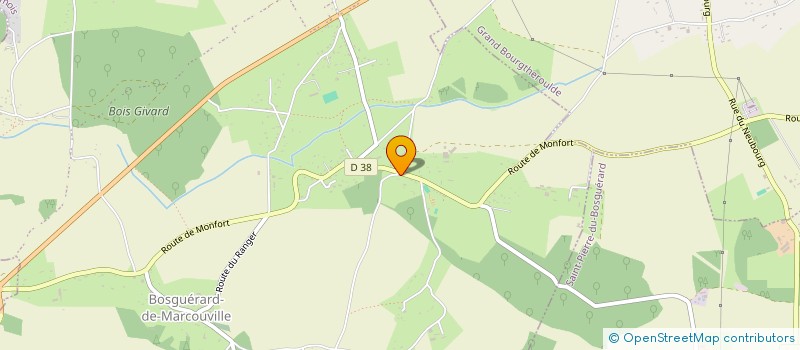 localisation de l'entreprise PERILLATELEC à LES MONTS DU ROUMOIS