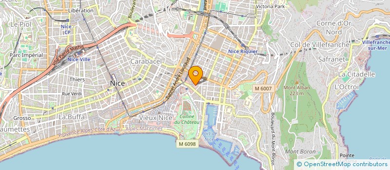 localisation de l'entreprise PERILLEUX-MONTANT II à NICE