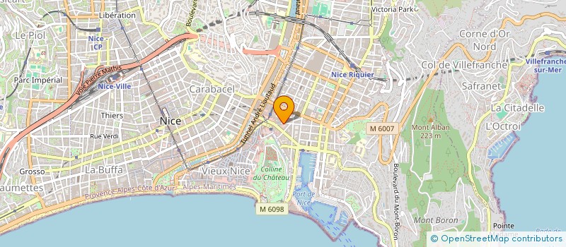 localisation de l'entreprise PERILLEUX-MONTANT III à NICE