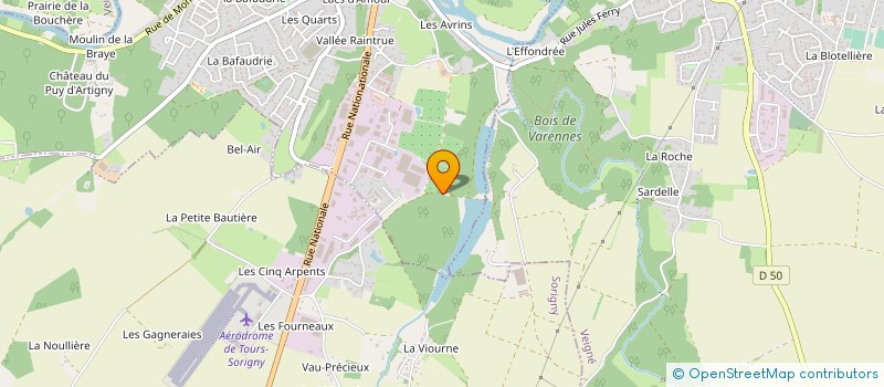 localisation de l'entreprise PERIMETRE à MONTBAZON