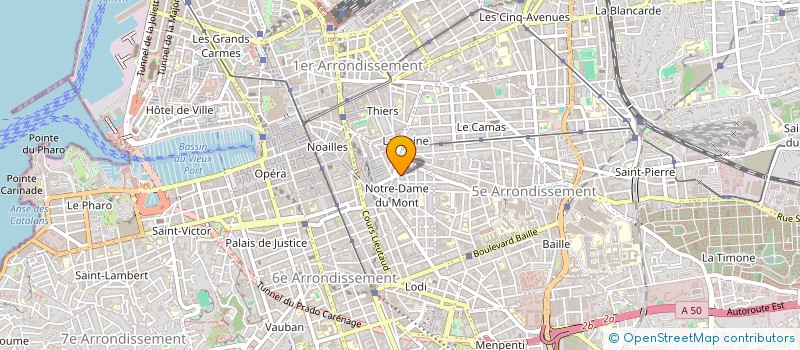 localisation de l'entreprise PERIMETRE à MARSEILLE 6EME