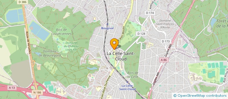 localisation de l'entreprise PERIMETRE  LA CELLE-SAINT-CLOUD