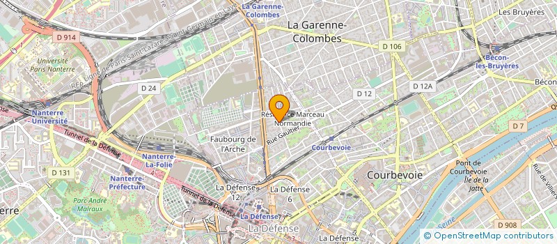 localisation de l'entreprise PERIMETRO à COURBEVOIE