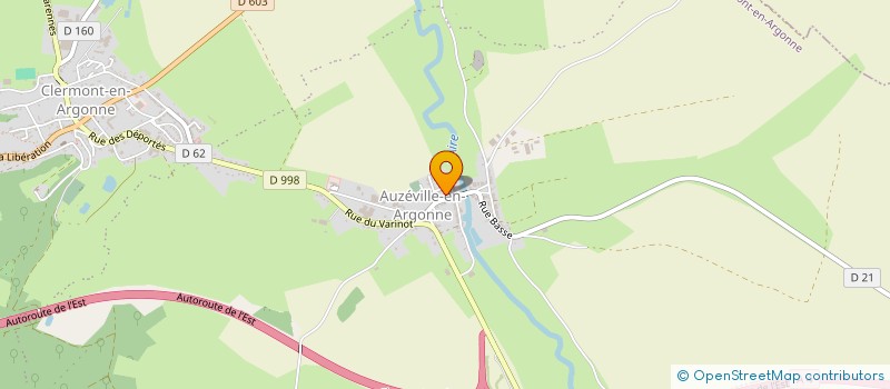 localisation de l'entreprise PERIMMO SAS à CLERMONT-EN-ARGONNE