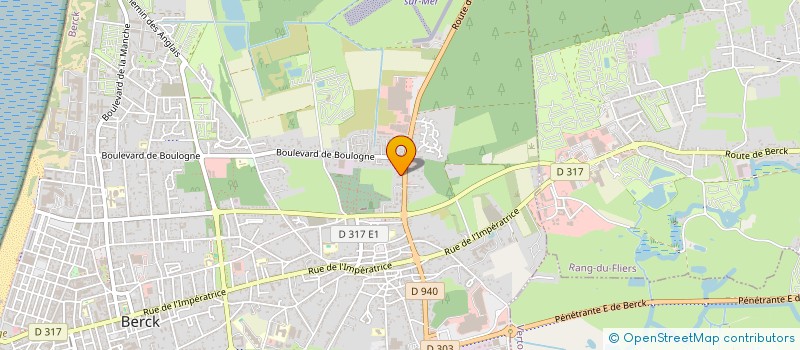 localisation de l'entreprise PERIMONY à BERCK