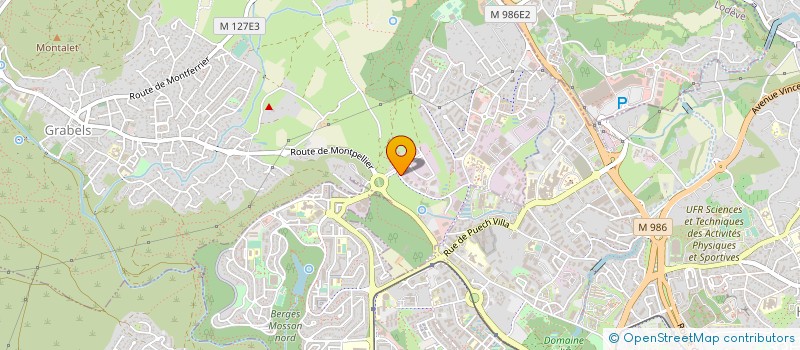 localisation de l'entreprise PERINFO à GRABELS