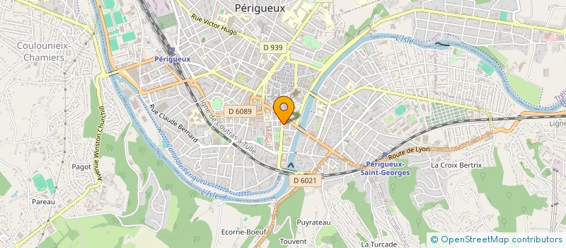 localisation de l'entreprise PERINOIX à PERIGUEUX