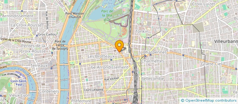 localisation de l'entreprise PERIO DENTAIRE  LYON