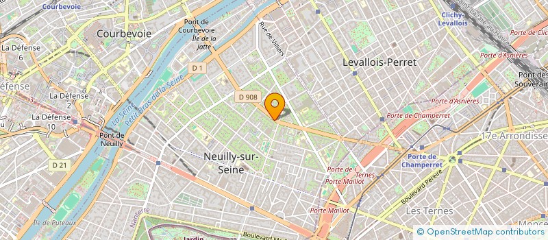 localisation de l'entreprise PERIOS FRANCE à NEUILLY-SUR-SEINE