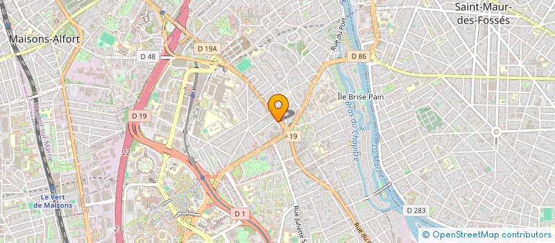 localisation de l'entreprise PERIPH'ERIC SERVICES  CRETEIL