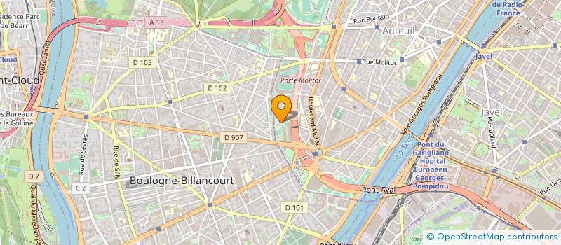 localisation de l'entreprise PERIPH'ERIC SHUTTLE  PARIS 16