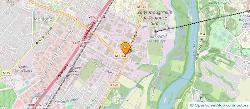 localisation de l'entreprise PERIPHERIA à TOULOUSE