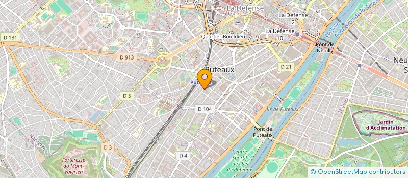 localisation de l'entreprise PERIPLA  PUTEAUX