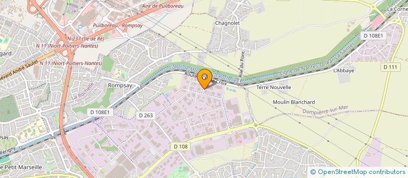 localisation de l'entreprise PERIPLAST STE à PERIGNY