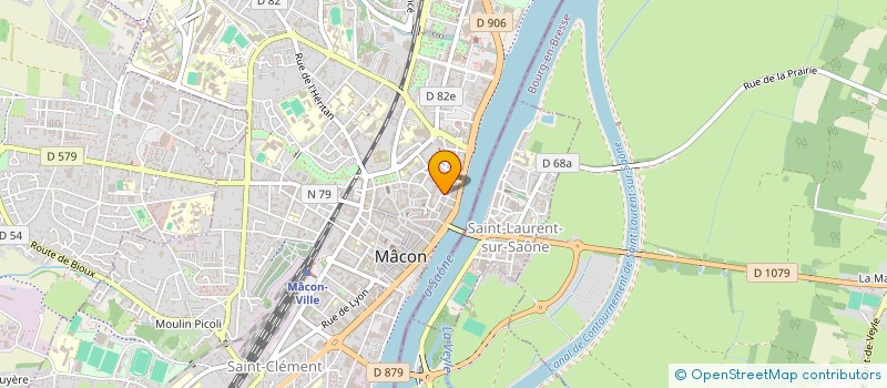 localisation de l'entreprise PERIPLES & CIE à CHARNAY-LES-MACON