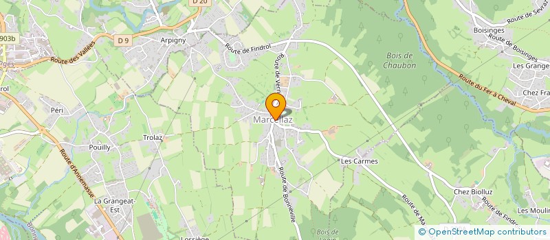 localisation de l'entreprise PERISCOL à SAINT-JEAN-DE-THOLOME