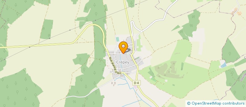 localisation de l'entreprise PERISCOLAIRE DES PETITS PRINCES à CREPEY