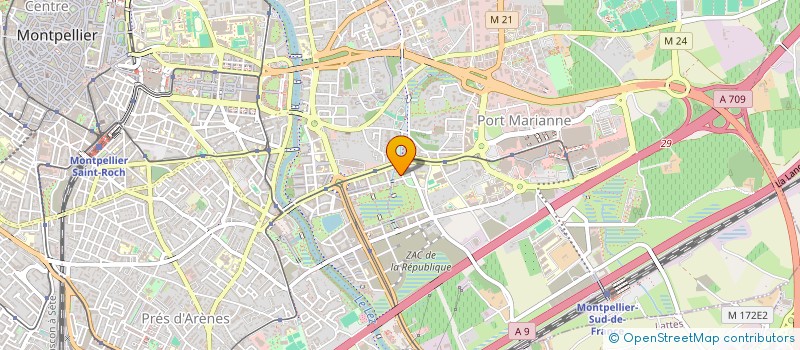 localisation de l'entreprise PERISCOOP PRODUCTIONS à MONTPELLIER