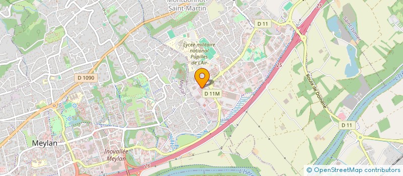 localisation de l'entreprise PERISCOP à MONTBONNOT-SAINT-MARTIN