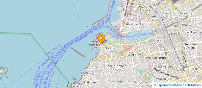 localisation de l'entreprise PERISCOPES  MARSEILLE