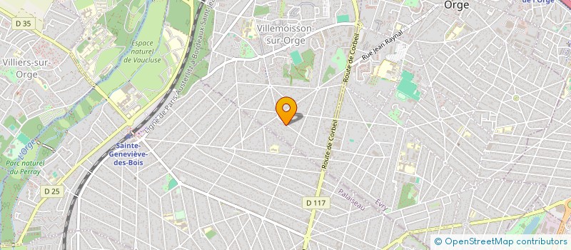 localisation de l'entreprise PERITUS CONSULTING à VILLEMOISSON-SUR-ORGE