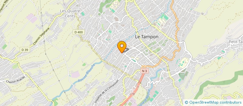 localisation de l'entreprise PERITUS GESTION PRIVEE à LE TAMPON