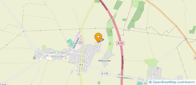 localisation de l'entreprise PERIVA  SAINT-CREPIN-IBOUVILLERS