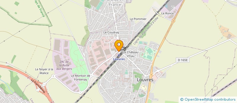 localisation de l'entreprise PERIWAY GROUP  LOUVRES