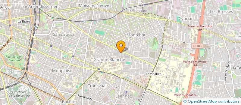 localisation de l'entreprise PERL  LYON