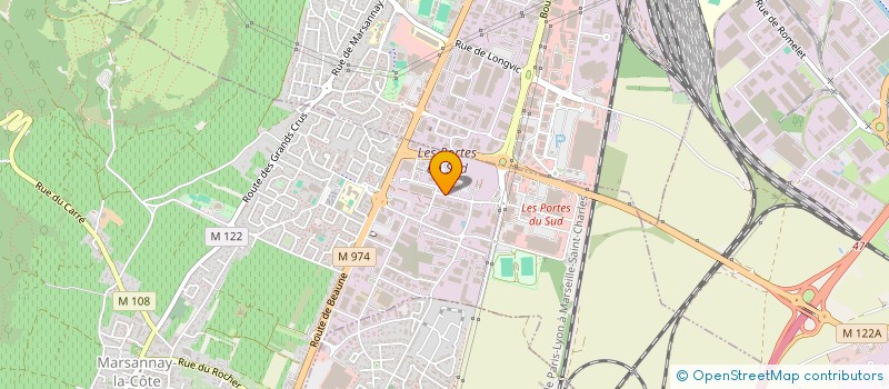 localisation de l'entreprise PERL ENVIRONNEMENT à MARSANNAY-LA-COTE