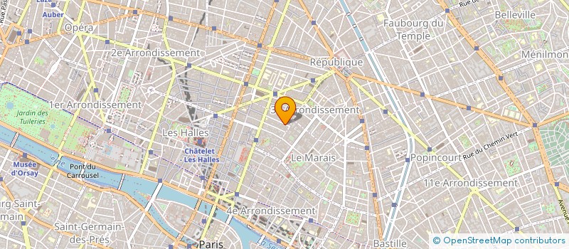 localisation de l'entreprise PERL'OR CECILLON SAS à PARIS